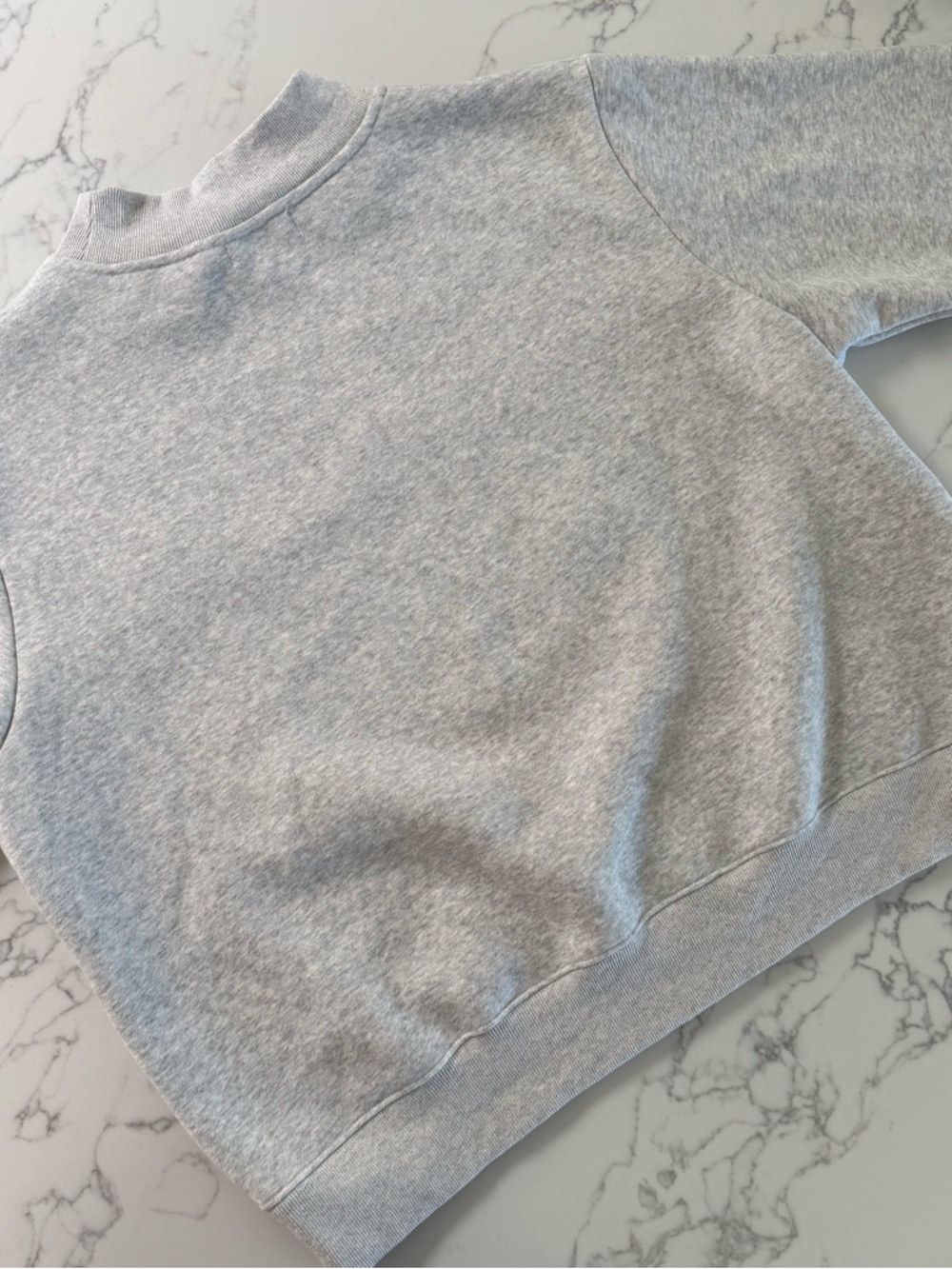 Parke NYC Graphic Fleece Mockneck - Gray - Size L/XL - Picture 6 of 9